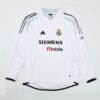 Unisex Real Madrid 2004/05 1/4 Zip Sweatshirt Retro-Stil