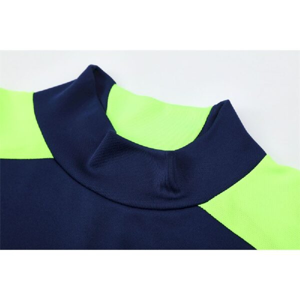 Unisex Real Madrid 2012/13 1/4 Zip Sweatshirt Retro Style - Image 6