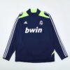 Unisex Real Madrid 2012/13 1/4 Zip Sweatshirt Retro-Stil