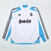 Unisex Real Madrid 2012/13 1/4 Zip Sweatshirt Retro-Stil