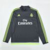 Sweat unisexe Real Madrid 2015/16 1/4 Zip Retro Style