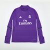 Sudadera Unisex Real Madrid 2016/17 1/4 Zip Estilo Retro