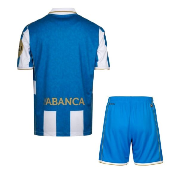 Kids Deportivo De La Coruna 2025/26 Home Kit - Imagen 2
