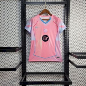 Maillot de l'édition spéciale 2025/26 rose de Barcelona Womens