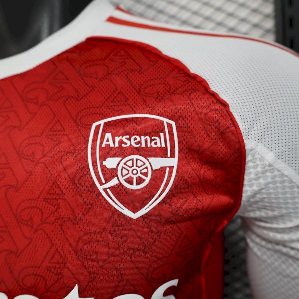 Arsenal 2025/26 Home Long Sleeve Jersey Player Version - Image 11