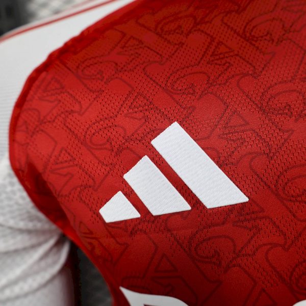 Arsenal 2025/26 Home Long Sleeve Jersey Player Version - Image 3