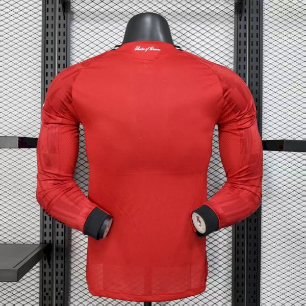Manchester United 2025/26 Home Long Sleeve Jersey Player Version - Image 2