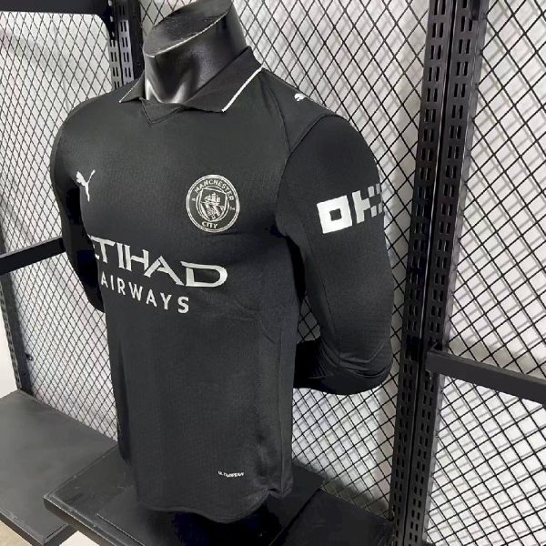 Manchester City 2025/26 Away Long Sleeve Jersey Player Version - Image 4