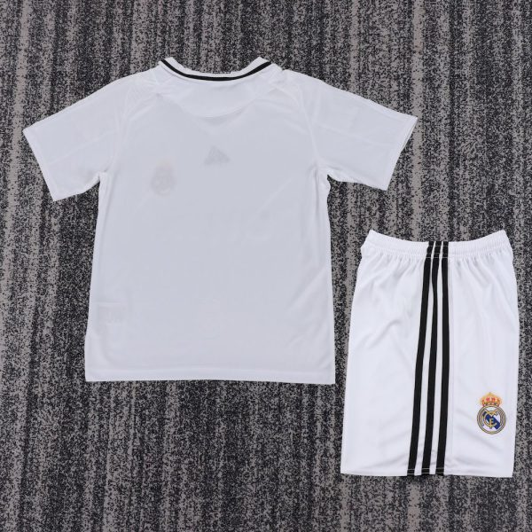 Retro Real Madrid 2008/09 Home Kids Kit - Imagen 2