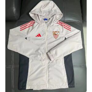 Sevilla FC 2025 Weiße Windjacke