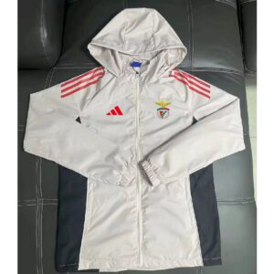 Benfica 2025 White Windbreaker
