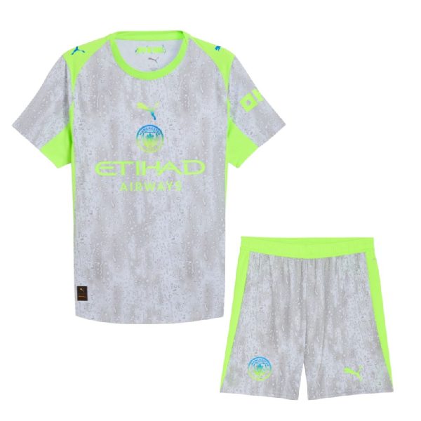 Kids Manchester City 2025/26 Third Kit