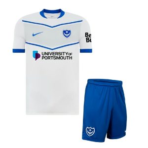 Kit da trasferta Portsmouth F.C. 2025/26 per bambini