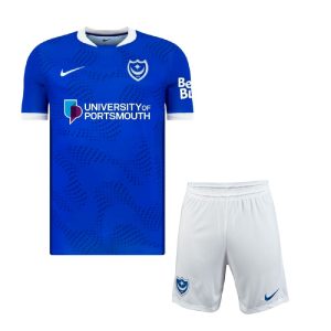 Kit casa Portsmouth F.C. 2025/26 per bambini