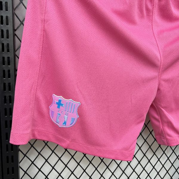 Barcelona 2025/26 Pink Shorts - Image 2