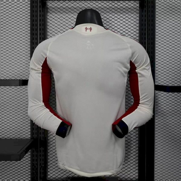 Liverpool 2025/26 Away Long Sleeve Jersey Player Version - Image 2