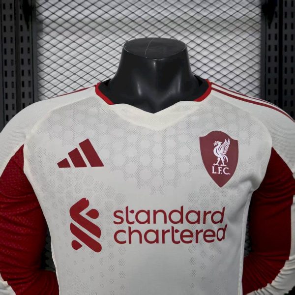 Liverpool 2025/26 Away Long Sleeve Jersey Player Version - Image 5