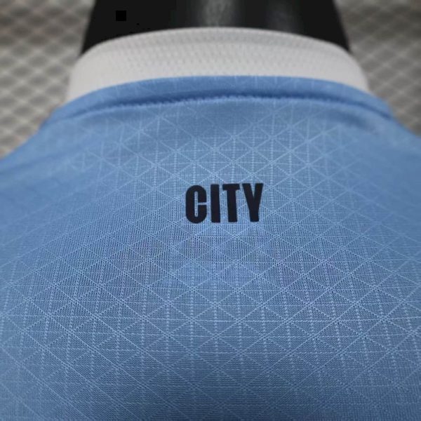 Manchester City 2025/26 Home Long Sleeve Jersey Player Version - Image 7
