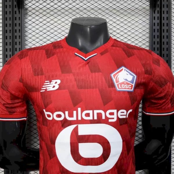 Lille Osc 2025/26 Home Jersey Player Version - Image 11