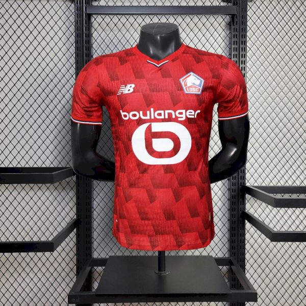 Lille Osc 2025/26 Home Jersey Player Version