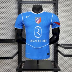 Mens Atletico Madrid 2025/26 Third Jersey Player Version