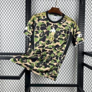 Maglia AD x BAPE 2025/26 Camo Uomo