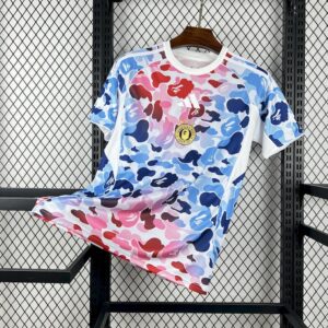 Maglia AD x BAPE 2025/26 Camo Uomo