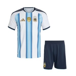 Kids Argentina 2026 World Cup Home Kit