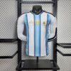 Mens Argentina 2026 World Cup Home Long Sleeve Jersey Player Version