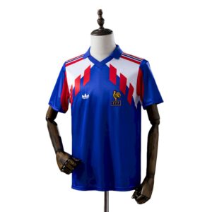 Retro France 1990 Home Jersey