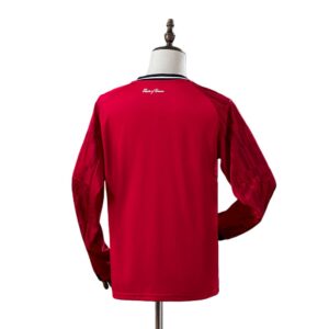 Vista alternativa dell'Mens Manchester United 2025/26 Home Long Sleeve Jersey