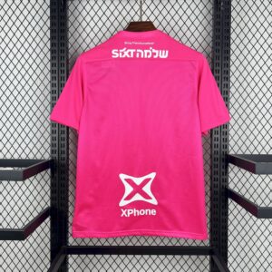 Alternative view of Mens Hapoel Tel Aviv 2025/26 Pink October Jersey