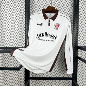Retro FC St. Pauli 1999/00 Home Long Sleeves Jersey